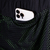Neon Mesh Shorts - Black / Neon