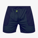 Neon Mesh Shorts - Black / Neon