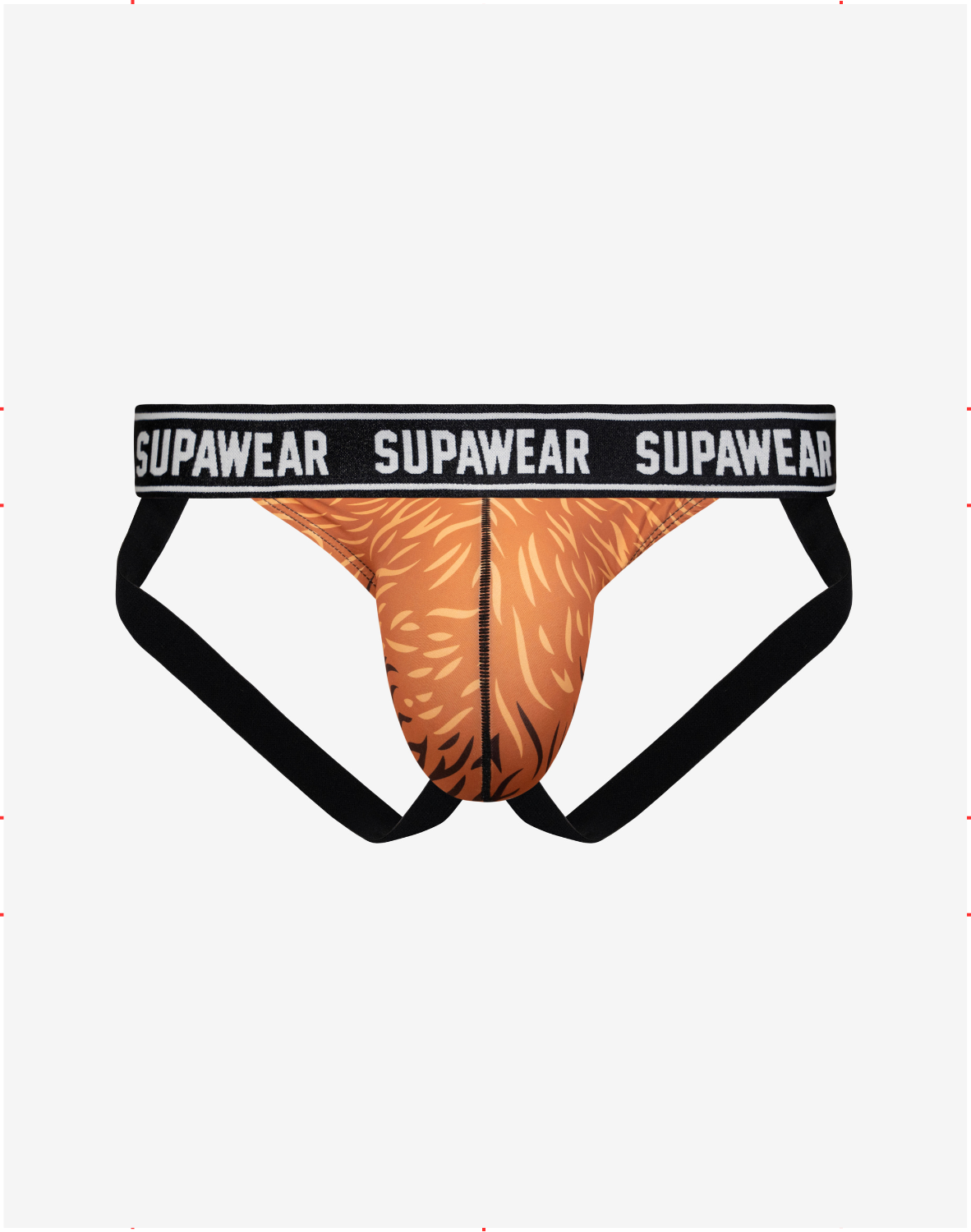 POW Jockstrap Underwear - Grizzly Bear