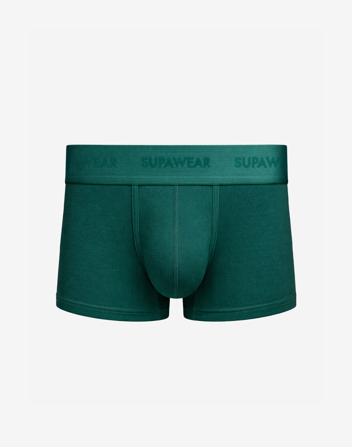 Ribbed Trunk Underwear - Emerald