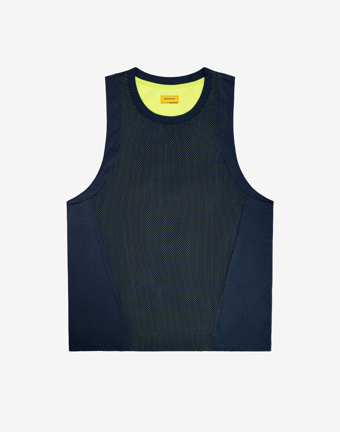 Swish Mesh Singlet - Neon Green