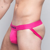 Neon Jockstrap Underwear - Neon Pink