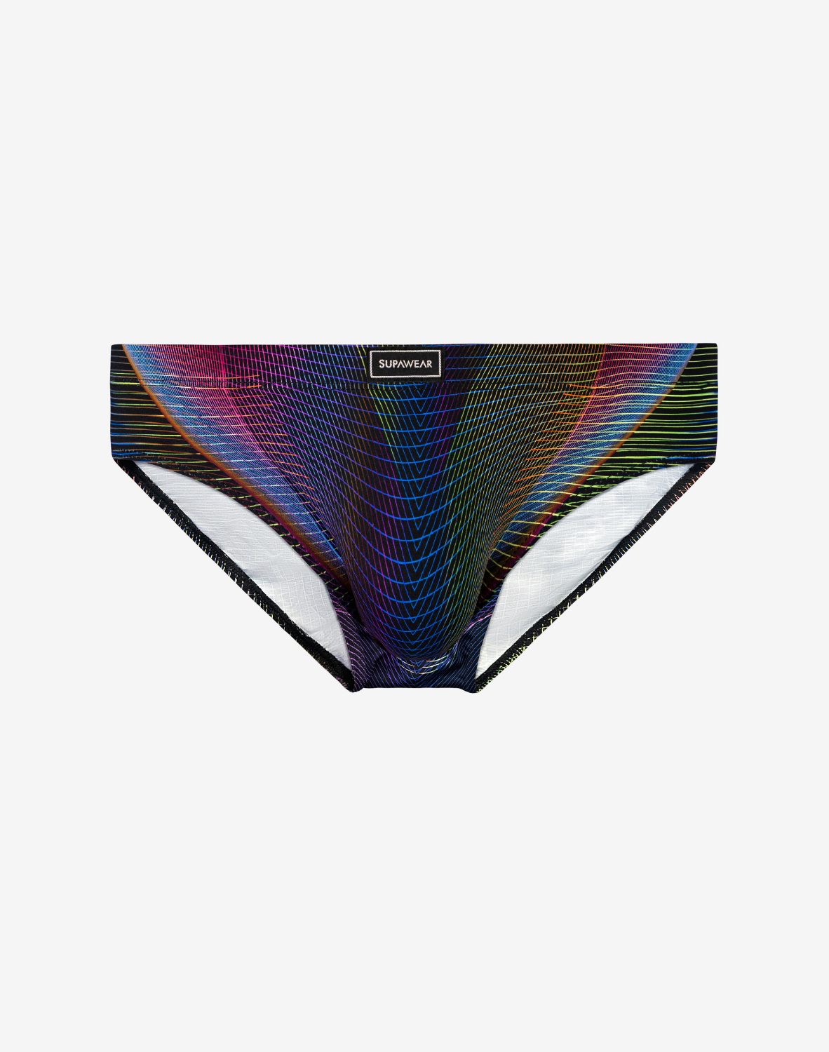 Printed Pride Hybrid Brief Underwear - Rainbow