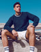 Terry Towelling Sweater  -  Navy | SUPAWEAR | Sweaters