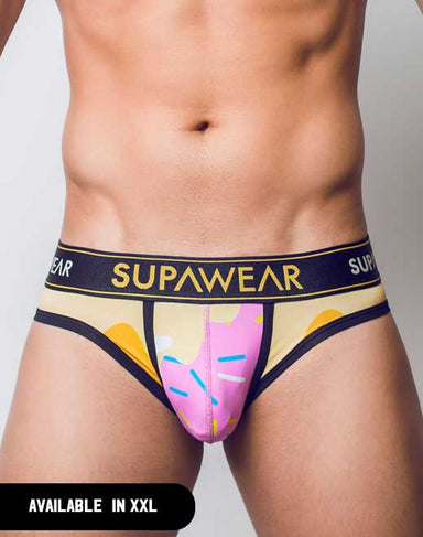 Sprint Brief Underwear - Strawberry Caramel | SUPAWEAR | Underwear Briefs