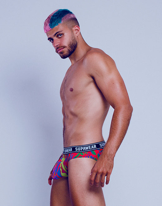 POW Brief Underwear - Crimson Beast | SUPAWEAR | Underwear Briefs