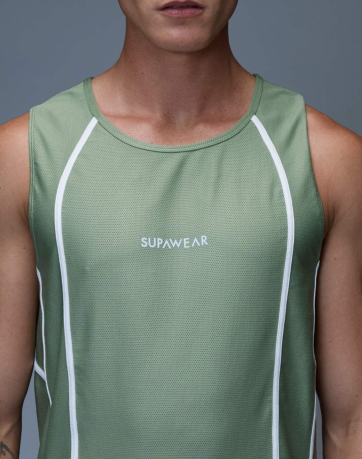 Airflow Singlet - Green