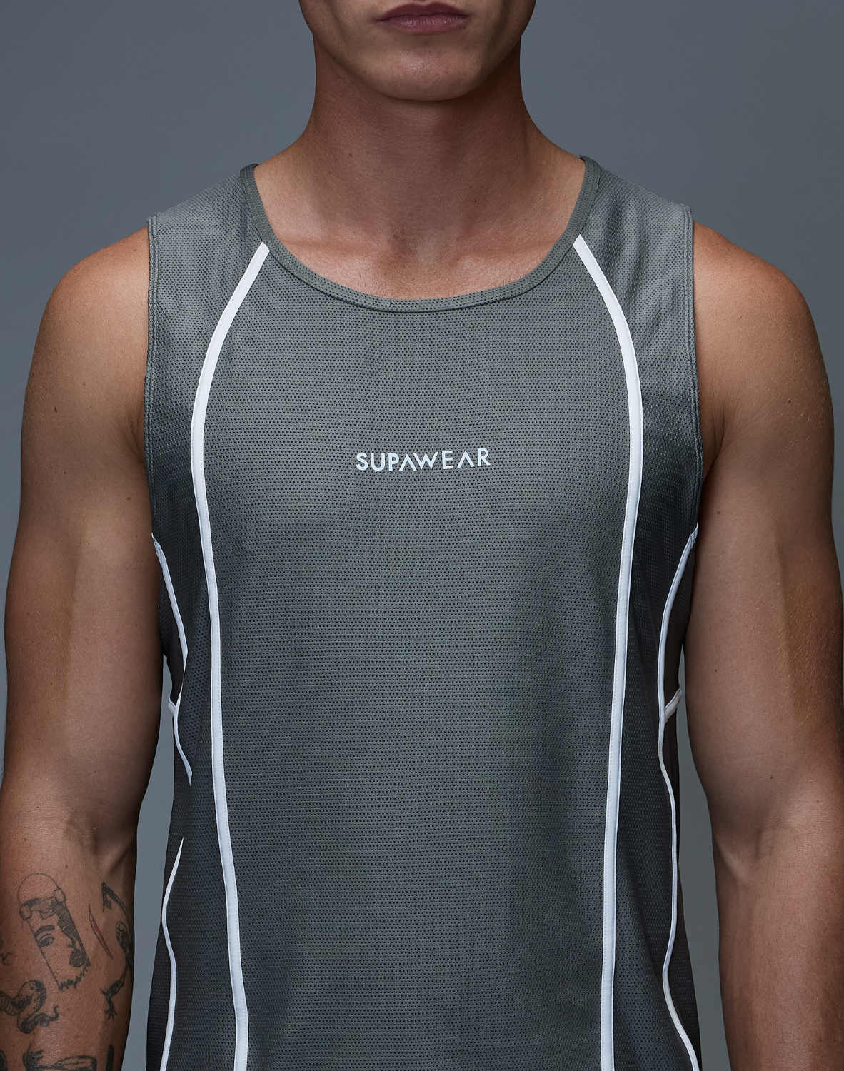 Airflow Singlet - Grey