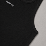 Semi-Squared Singlet - Black