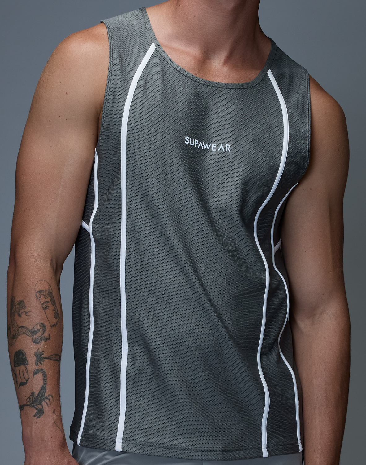 Airflow Singlet - Grey
