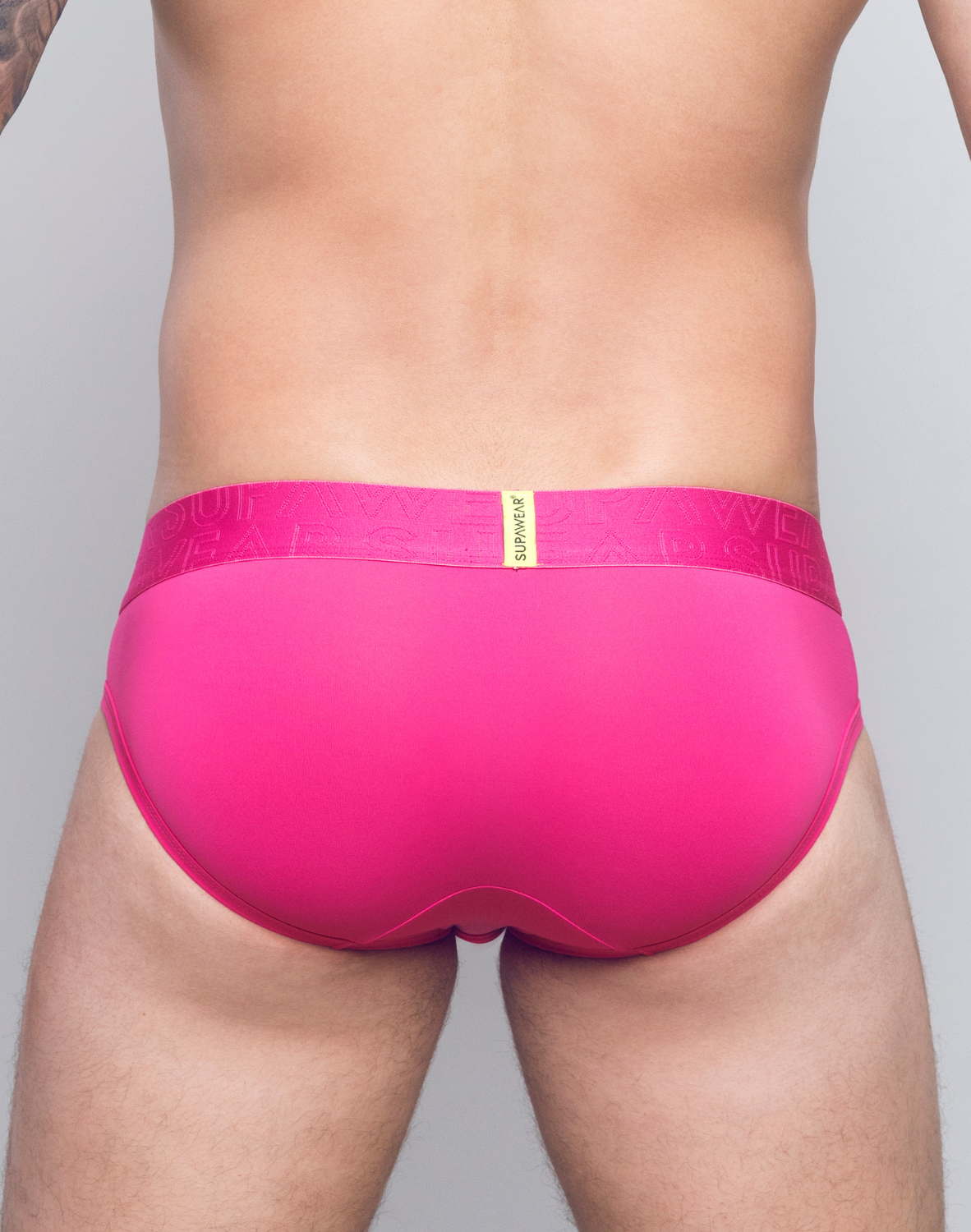 Neon Brief Underwear - Neon Pink