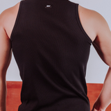 Semi-Squared Singlet - Black