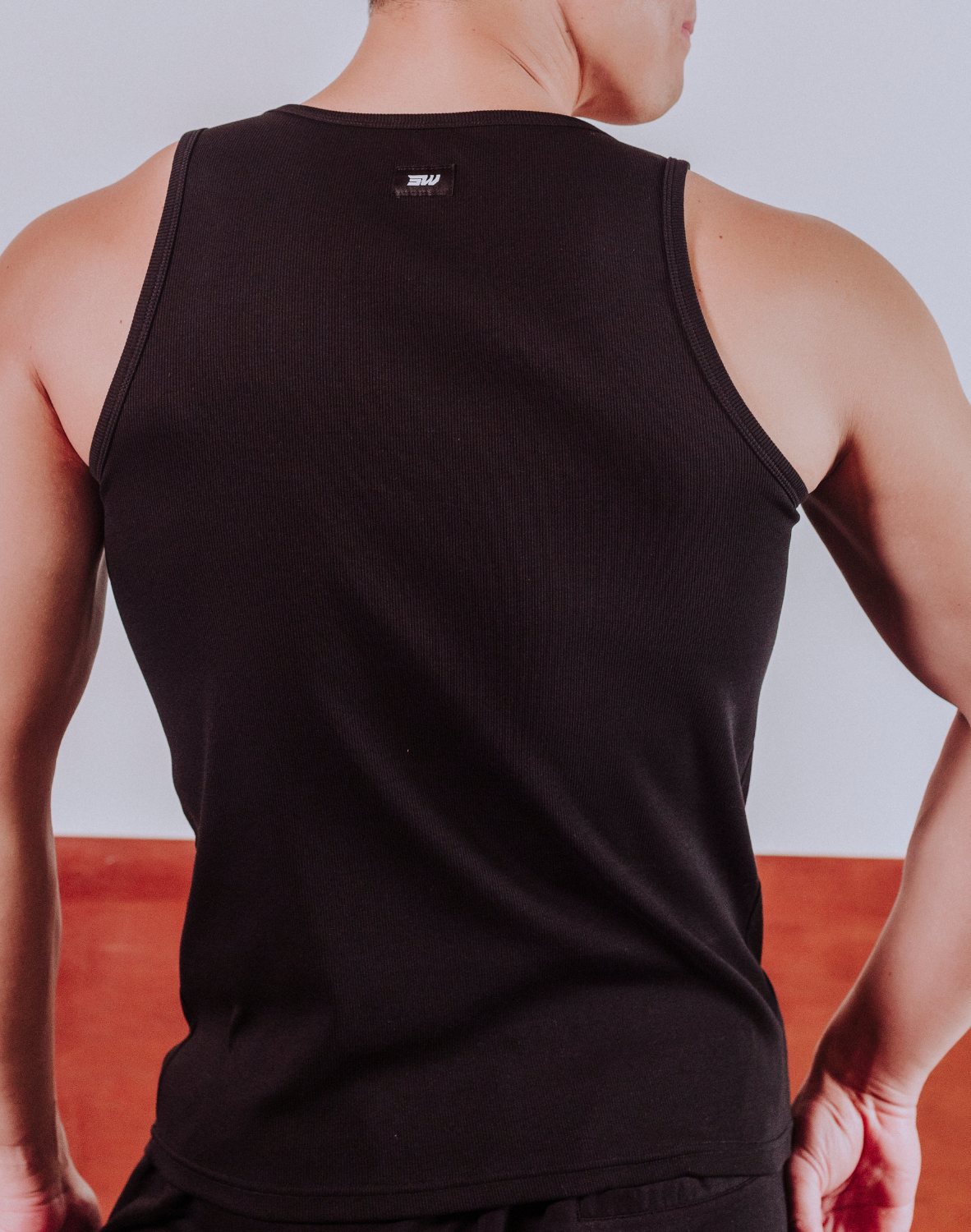 Semi-Squared Singlet - Black