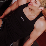 Semi-Squared Singlet - Black