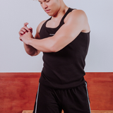 Semi-Squared Singlet - Black