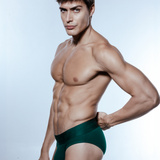 Ribbed Brief Underwear - Emerald