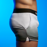 SPR Gradient Shorts - Black / White