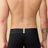 Ribbed Trunk Underwear - Black