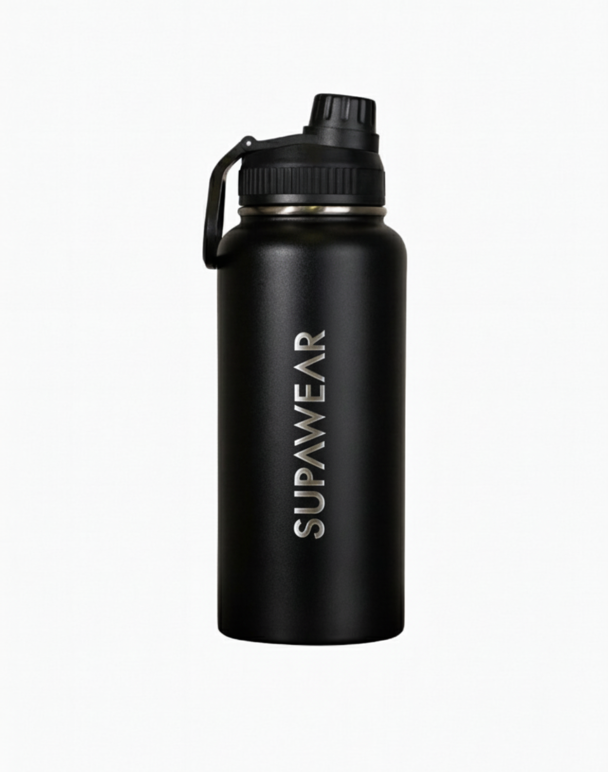 1L Water Bottle - Black