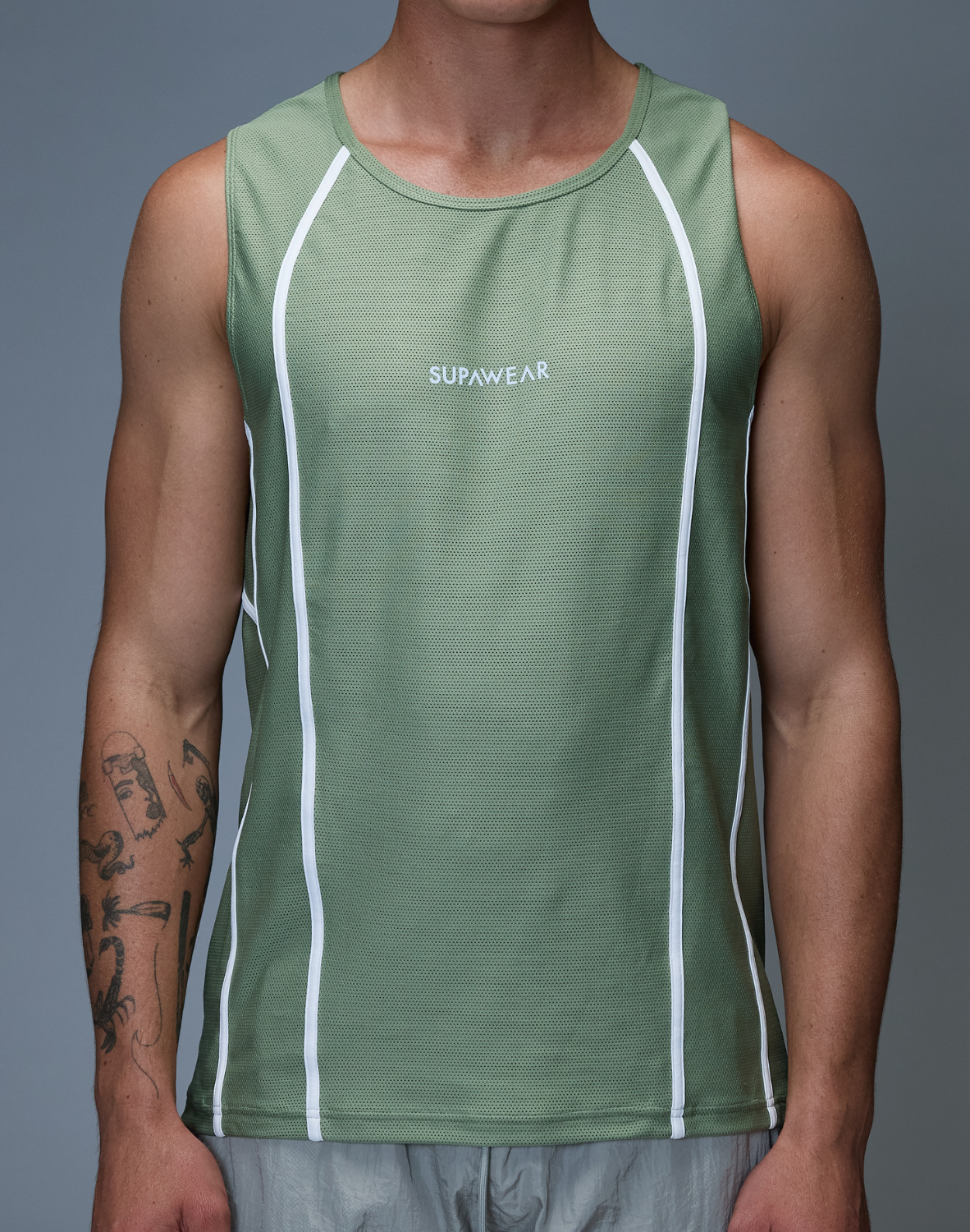 Airflow Singlet - Green