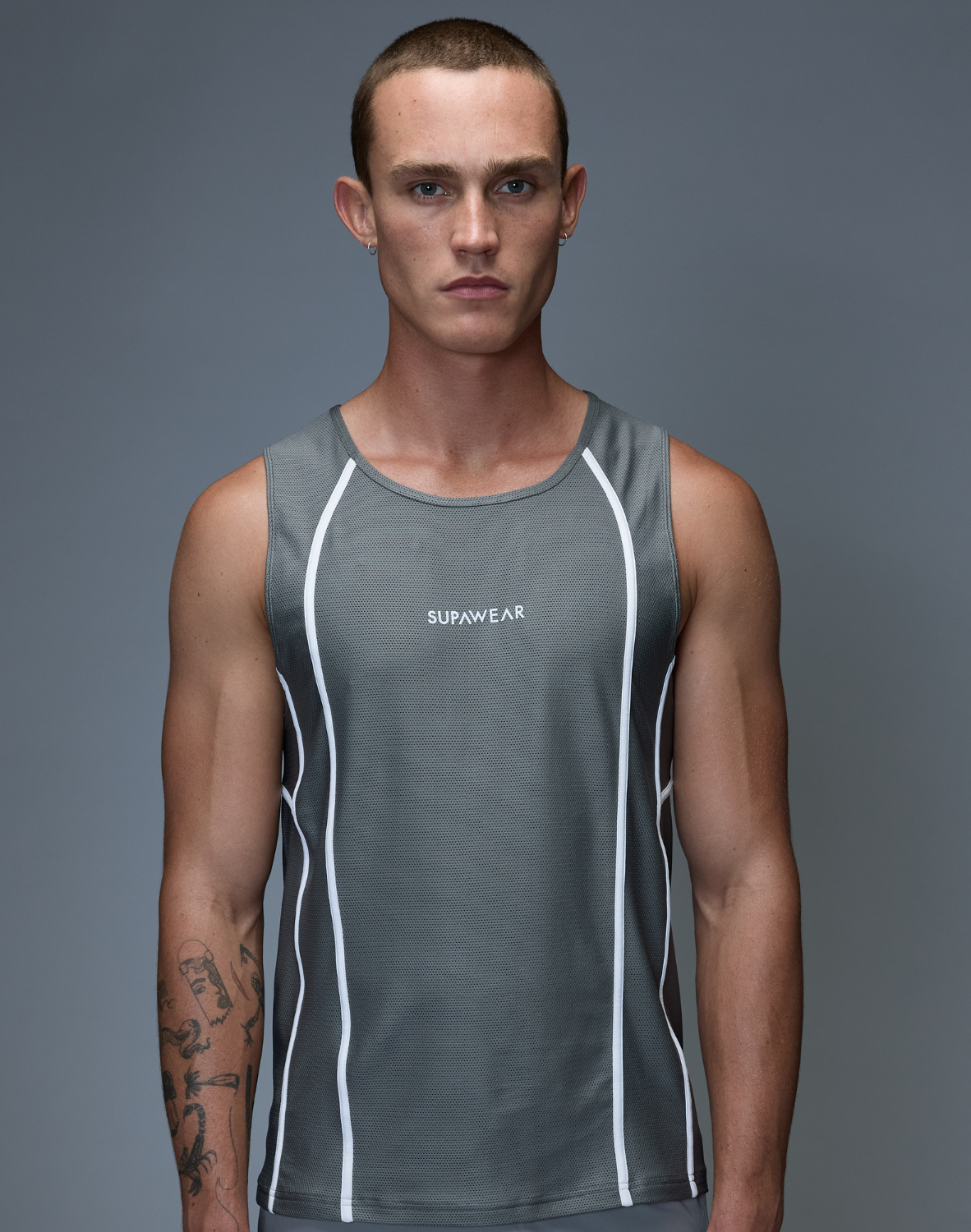Airflow Singlet - Grey