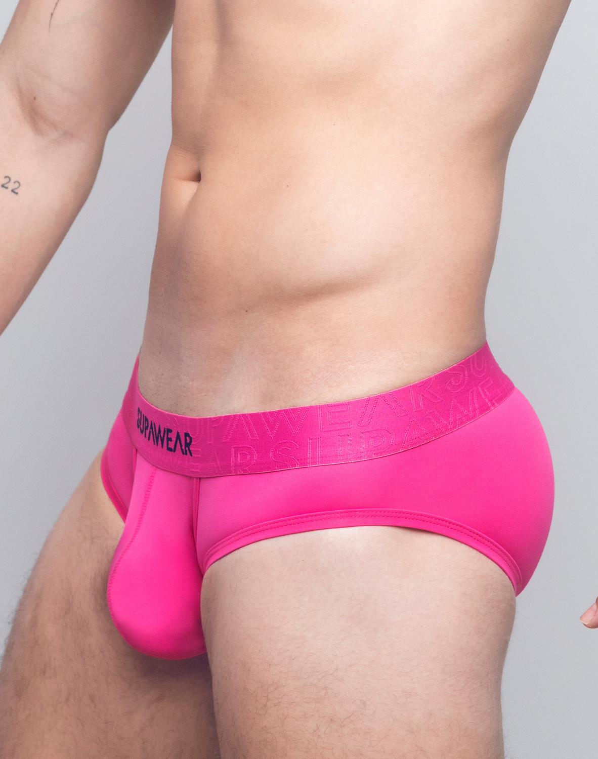 Neon Brief Underwear - Neon Pink