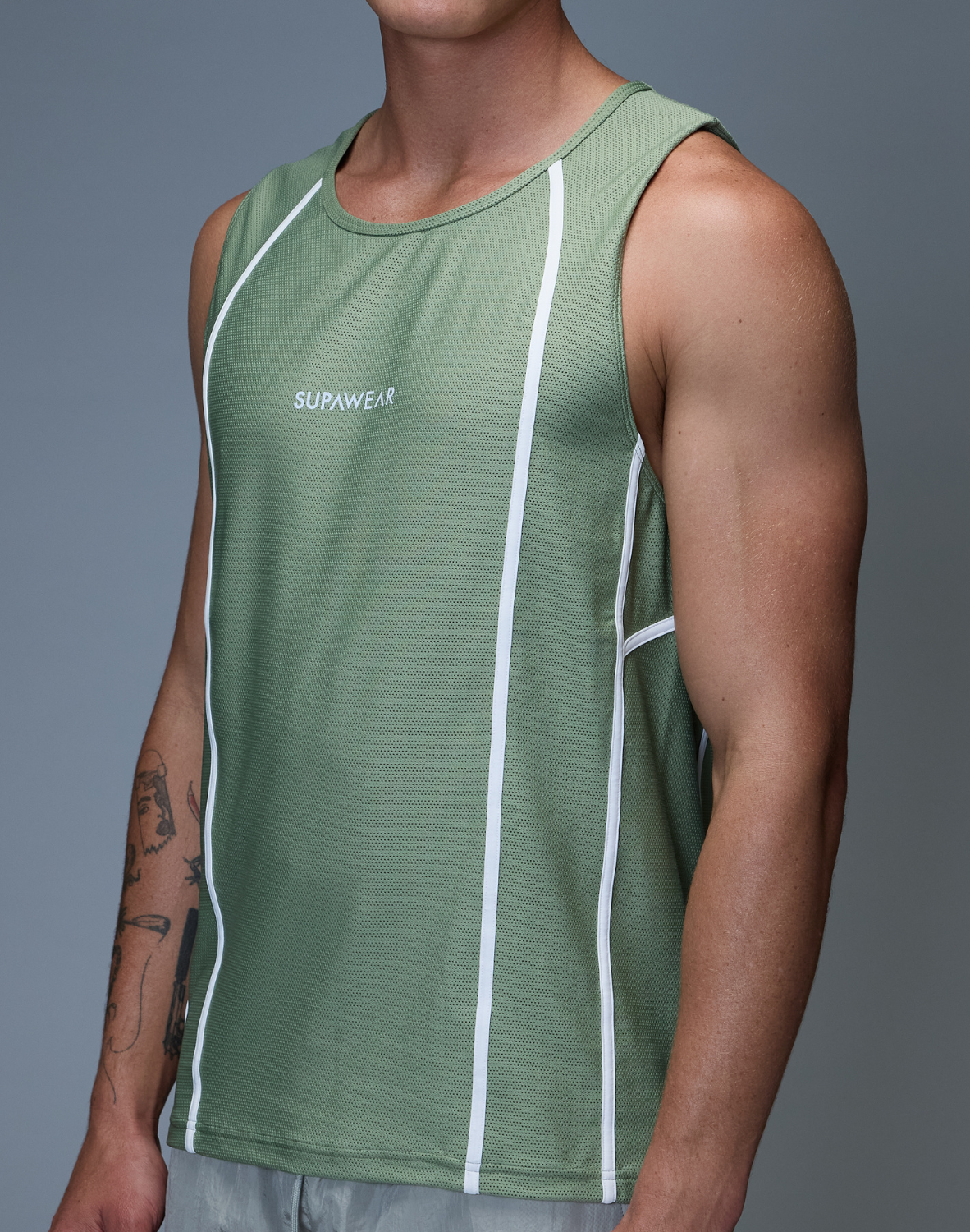 Airflow Singlet - Green