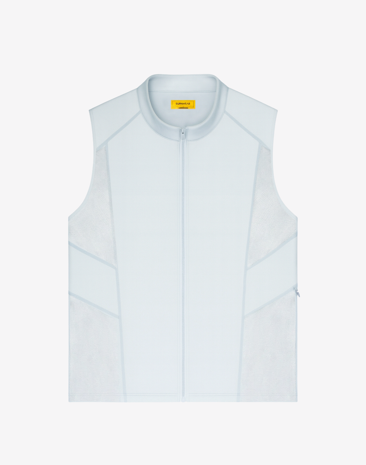 Gym2Street Zip-up Vest - Grey
