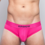 Neon Brief Underwear - Neon Pink