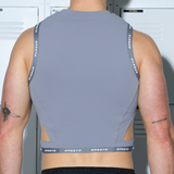 SPR Cropped Tank - Grey