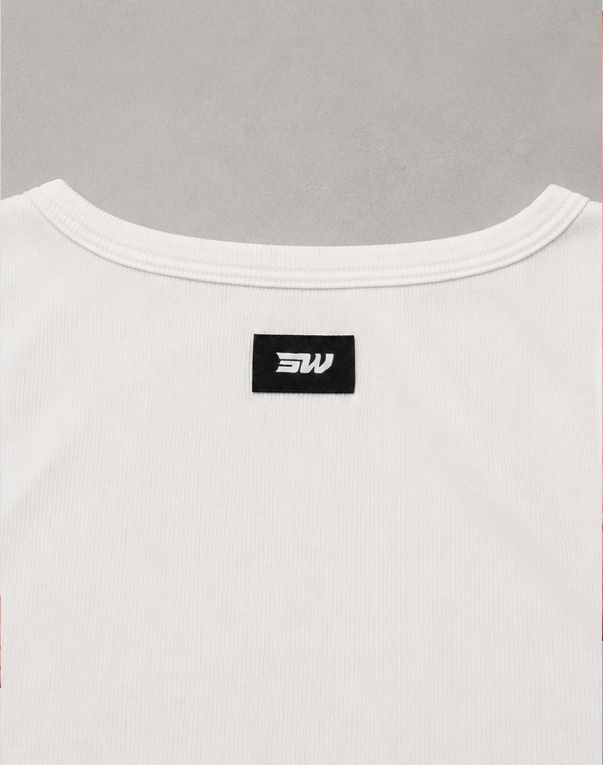 Semi-Squared Singlet - White