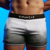 SPR Gradient Shorts - Black / White