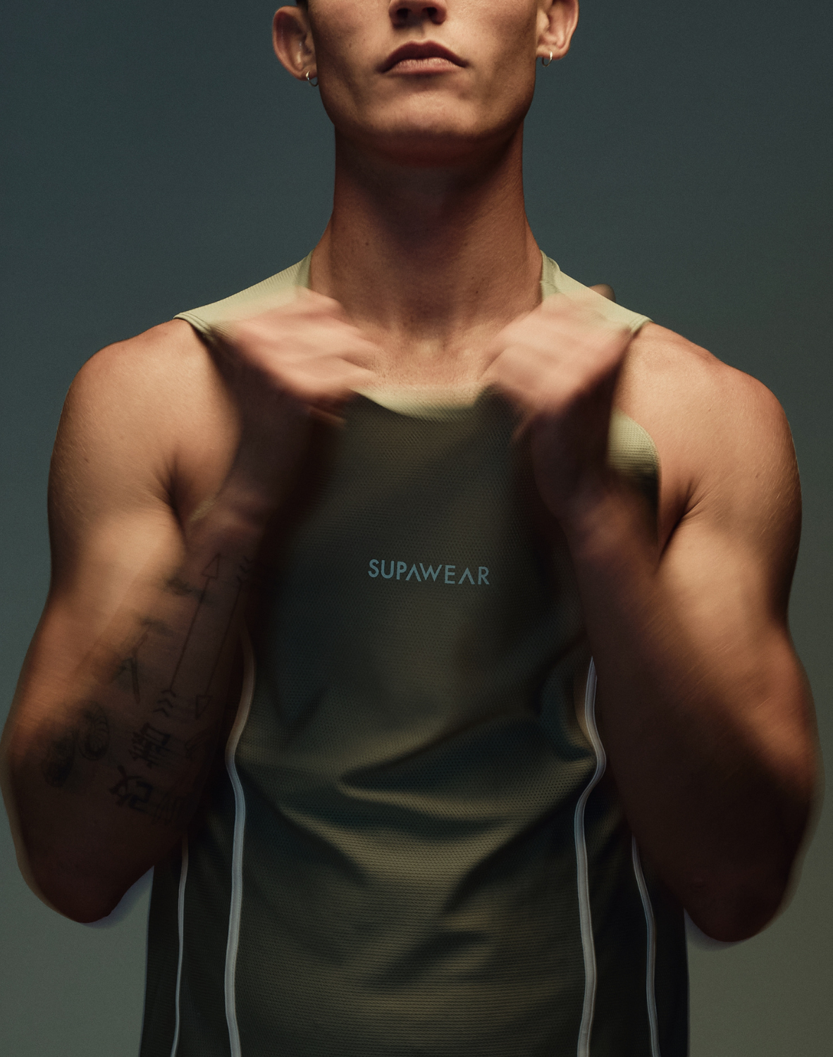 Airflow Singlet - Green