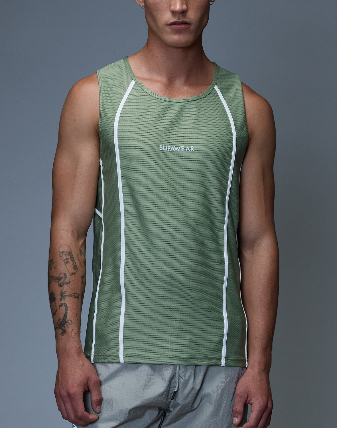 Airflow Singlet - Green