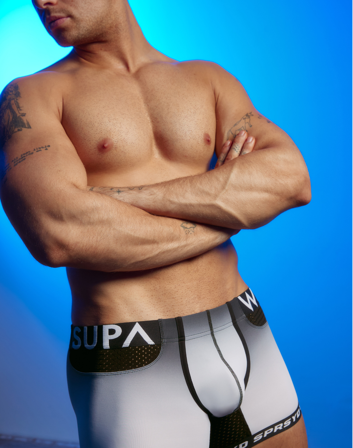 SPR Max Gradient Trunk Underwear - Black / White