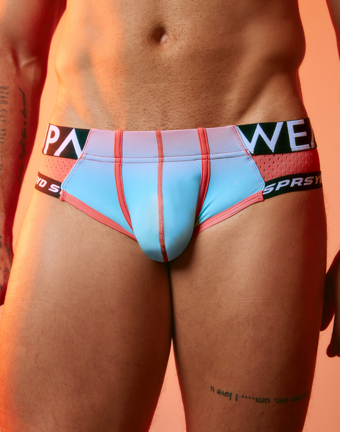 SPR Max Gradient Brief Underwear - Rainbow