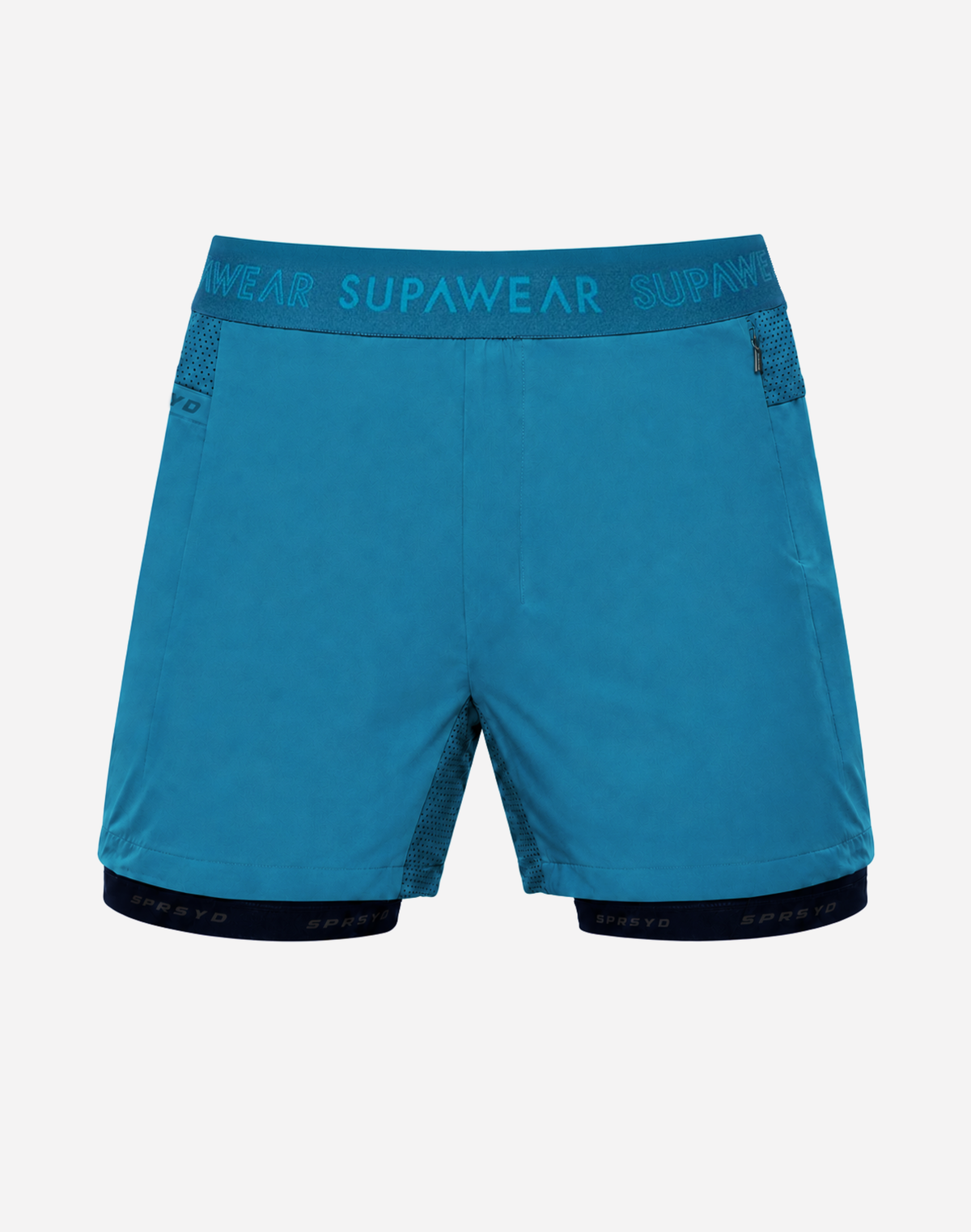 SPR Flex Shorts - Coral Blue
