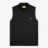 Gym2Street Half-Zip Vest - Black