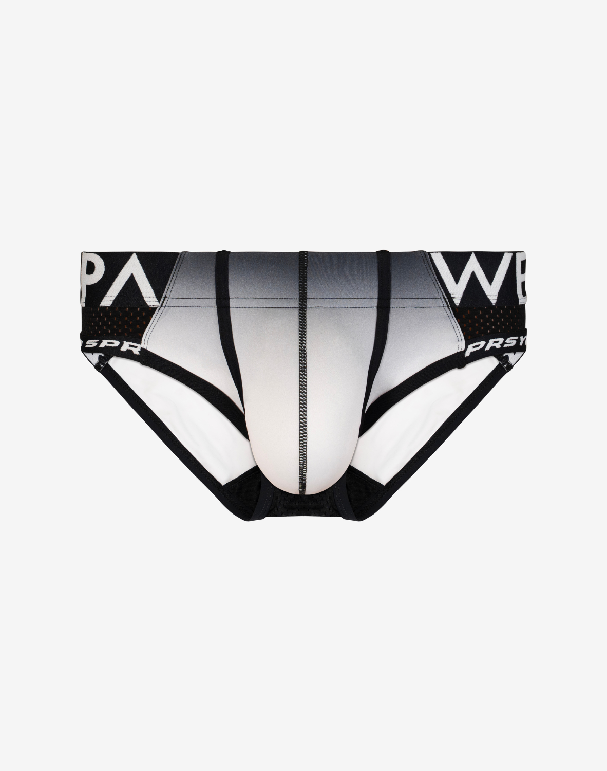 SPR Max Gradient Brief Underwear - Black / White