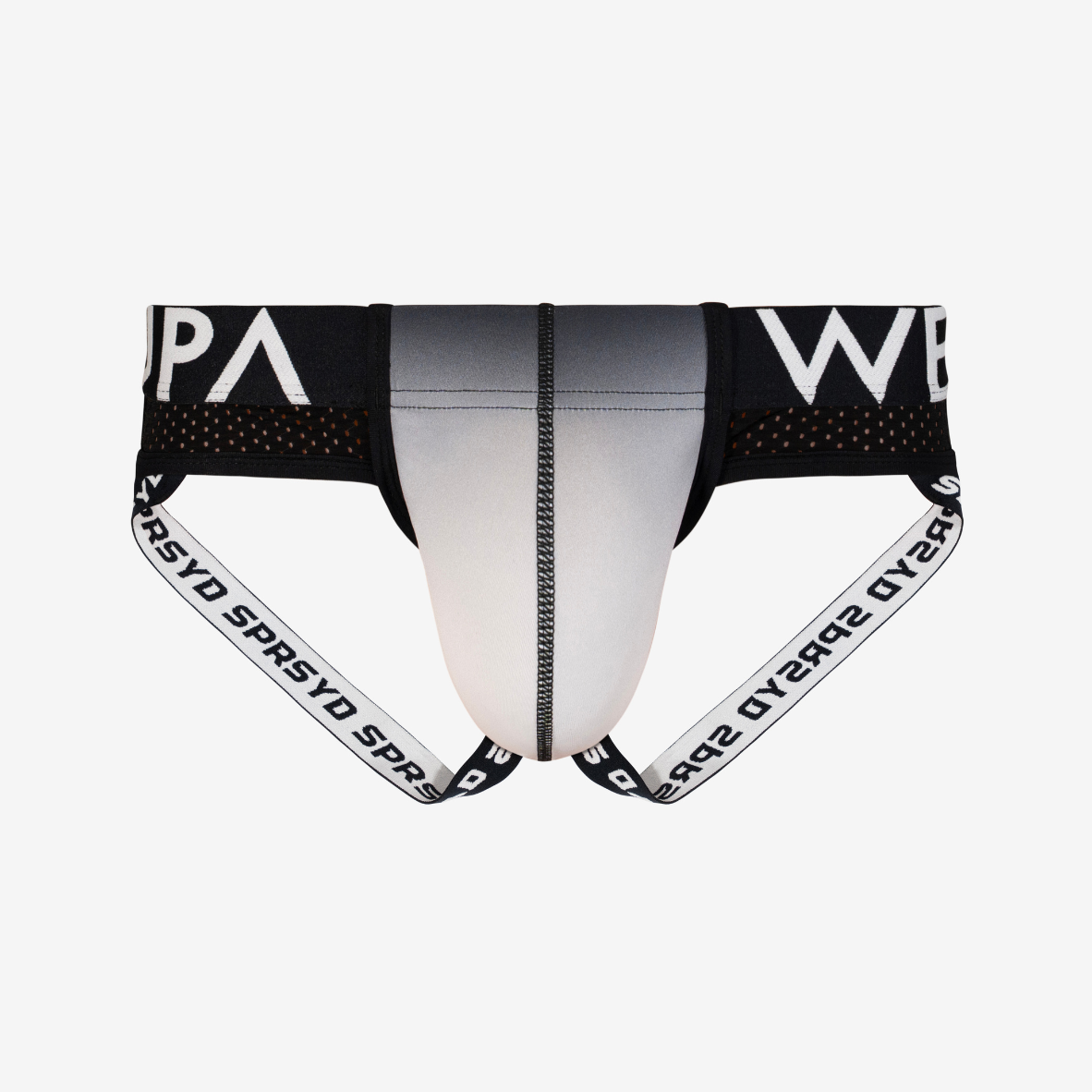SPR Max Gradient Jockstrap Underwear - Black / White