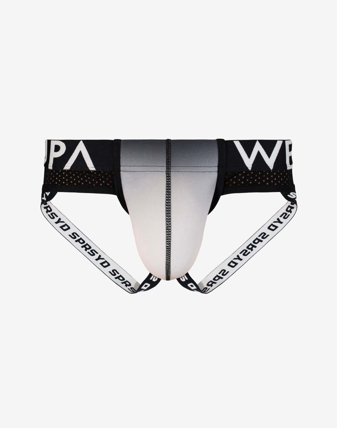 SPR Max Gradient Jockstrap Underwear - Black / White