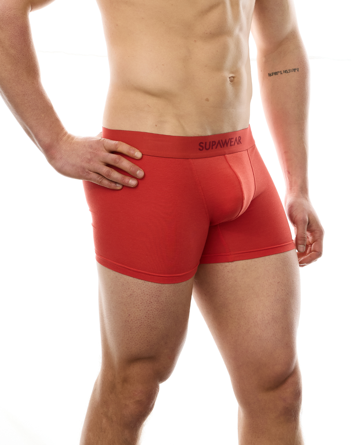 Just Supa Trunk Underwear - Red