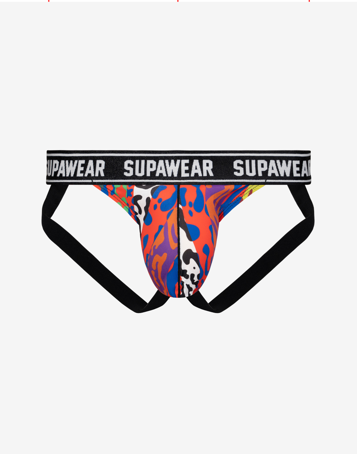 POW Jockstrap Underwear - Crimson Beast