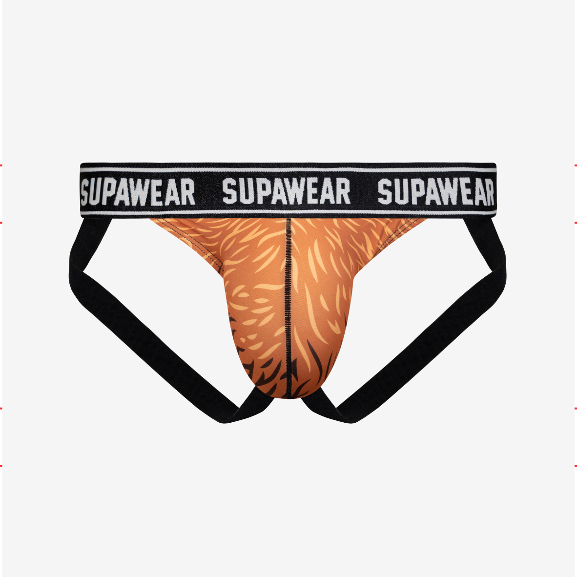 POW Jockstrap Underwear - Grizzly Bear