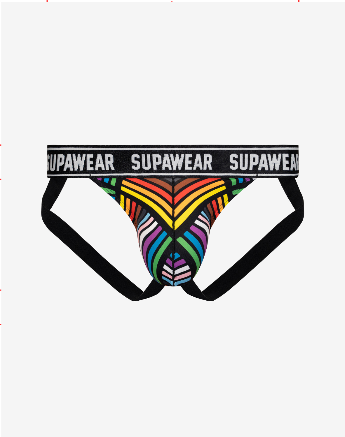 POW Pride Jockstrap Underwear - Rainbow