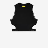 SPR Cropped Tank - Black