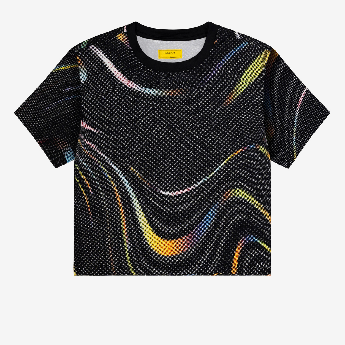 Pride Crop T-Shirt - Black