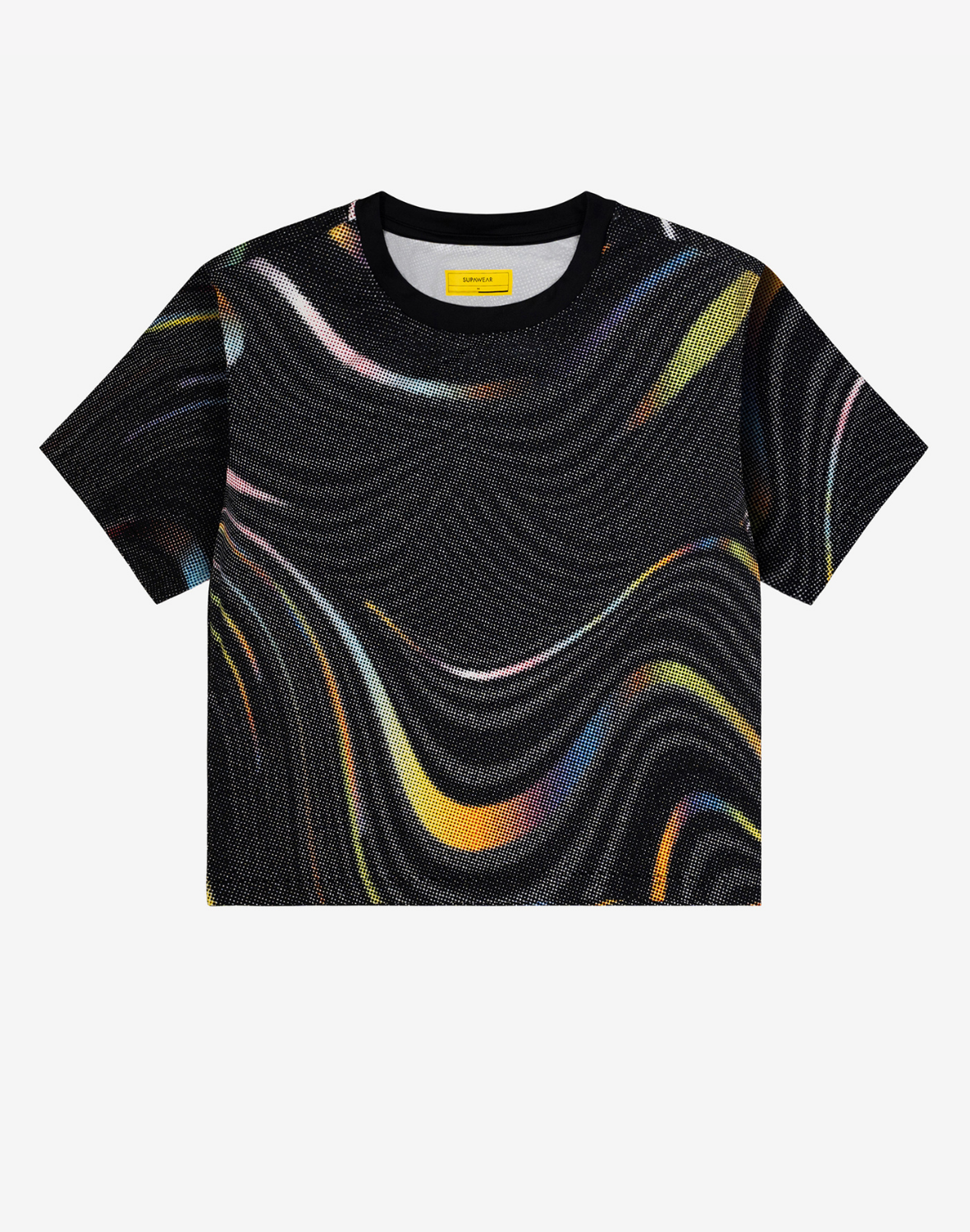 Pride Crop T-Shirt - Black