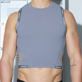 SPR Cropped Tank - Grey