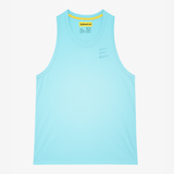 Racer Back Singlet - Turquoise Blue
